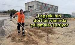 Lapseki'nin dört bir yanında çalışmalar sürüyor
