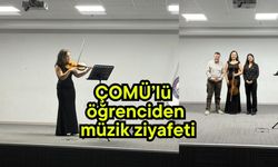ÇOMÜ’lü öğrenciden müzik ziyafeti