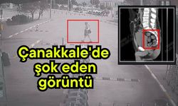 Çanakkale'de şok eden görüntü (Video)