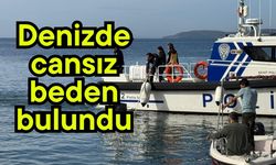 Denizde cansız beden bulundu
