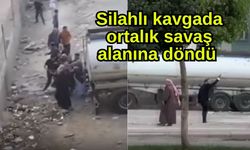 Silahlı kavgada ortalık savaş alanına döndü