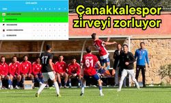 Çanakkalespor zirveyi zorluyor