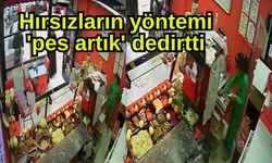 Hırsızların yöntemi  'pes artık' dedirtti (Video)