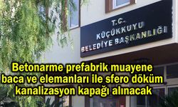Küçükkuyu Belediyesi malzeme alacak