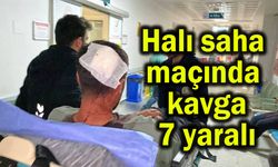 Halı saha maçında kavga 7 yaralı