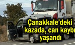 Çanakkale’deki kazada can kaybı yaşandı