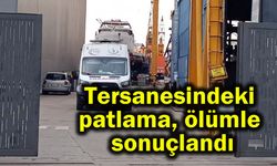 Tersanesindeki patlama ölümle sonuçlandı (Video)