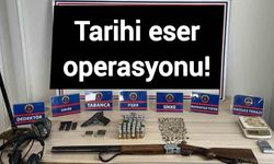 Tarihi eser operasyonu!