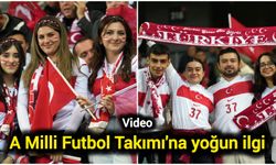 A Milli Futbol Takımı'na yoğun ilgi