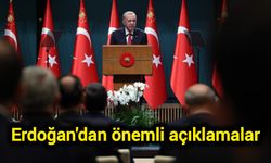 Erdoğan'dan önemli açıklamalar