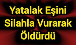 Yatalak Eşini Silahla Vurarak Öldürdü