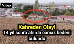 Kahreden Olay! 14 yıl sonra ahırda cansız bedeni bulundu