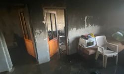 Ev yangını: 1 ölü, 1 yaralı