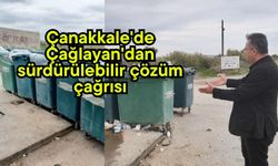 Çanakkale'de Çağlayan'dan sürdürülebilir çözüm çağrısı
