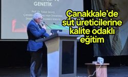 Çanakkale’de süt üreticilerine kalite odaklı eğitim