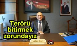 Çanakkale Milletvekili Gider: “Terörü bitirmek zorundayız” (Video)
