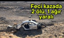 Feci kazada 2 ölü, 1 ağır yaralı