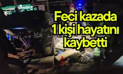 Feci kazada 1 kişi hayatını kaybetti (Video)