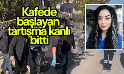 Kafede başlayan tartışma kanlı bitti (Video)
