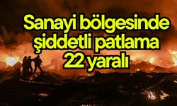 Sanayi bölgesinde şiddetli patlama: 22 yaralı