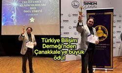 Türkiye Bilişim Derneği'nden Çanakkale'ye büyük ödül