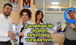 Çanakkale’de diyabet farkındalığı vurgulanıyor