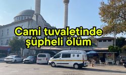 Cami tuvaletinde şüpheli ölüm