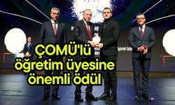 ÇOMÜ'lü öğretim üyesine önemli ödül