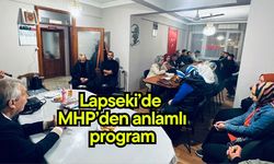 Lapseki’de MHP’den anlamlı program