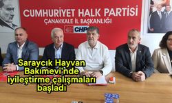 Saraycık Hayvan Bakımevi’nde iyileştirme çalışmaları başladı