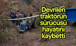 Devrilen traktörün altında kaldı hayatını kaybetti
