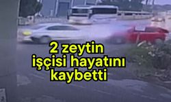 2 zeytin işçisi hayatını kaybetti