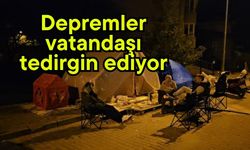 Depremler vatandaşı tedirgin ediyor (Video)