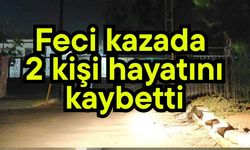 Feci kazada  2 kişi hayatını kaybetti