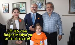 LÖSEV’den Boğaz Medya’ya anlamlı ziyaret