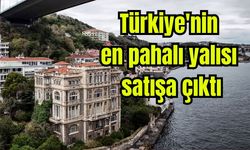 Türkiye'nin en pahalı yalısı satışa çıktı (Video)