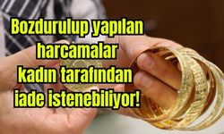 Düğün takılarını dikkatli harcayın (Video)