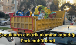 5 çocuğun elektrik akımına kapıldığı park süresiz olarak mühürlendi