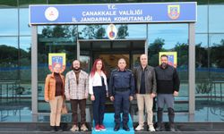 ÇGC’den İl Jandarma Komutanı Akyüz’e Ziyaret