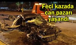 Feci kazada can pazarı yaşandı (Video)