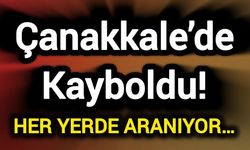 Çanakkale’de Kayboldu! Her Yerde Aranıyor…