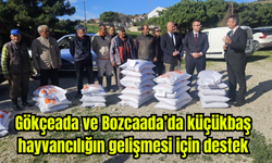 Gökçeada ve Bozcaada’da küçükbaş hayvancılığın gelişmesi için destek