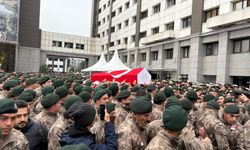 Şehit polis memuru Emre Albayrak için İstanbul İl Emniyet Müdürlüğünde tören düzenlendi