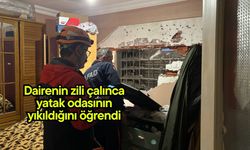 Dairenin zili çalınca yatak odasının yıkıldığını öğrendi