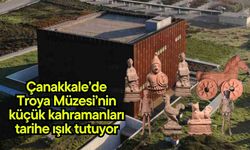 Çanakkale’de Troya Müzesi’nin küçük kahramanları tarihe ışık tutuyor