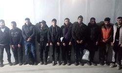 20 kaçak göçmen sınırda yakalandı