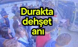 Durakta dehşet anı