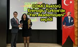 ÇOMÜ Rektörü Erenoğlu Türkiye’de “Yılın Akademisyeni” seçildi