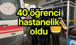 40 öğrenci hastanelik oldu