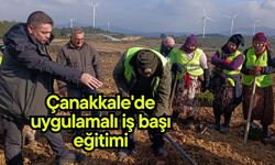 Çanakkale'de uygulamalı iş başı eğitimi